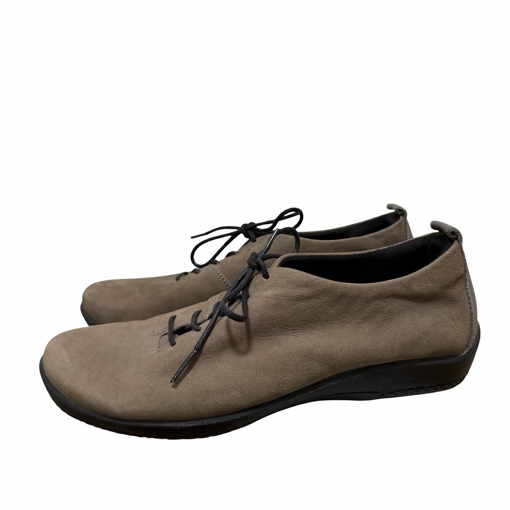 Arcopedico Womens Francesca Lace Up Oxford Shoes EU 39 US 8-8.5 Leather Brown